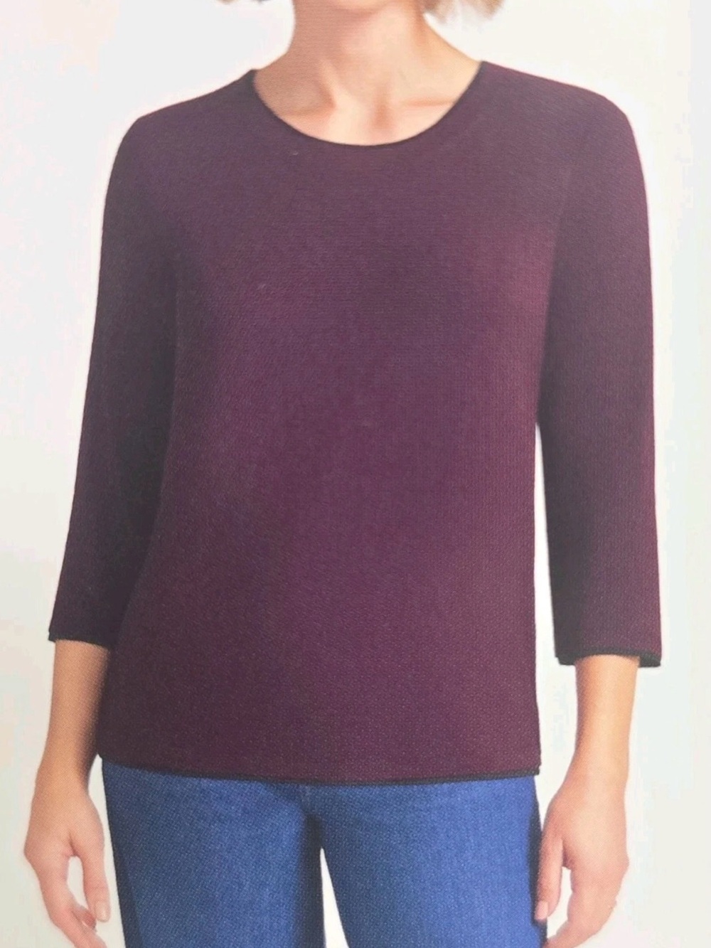 Matty M Women’s 3/4 Sleeve Top